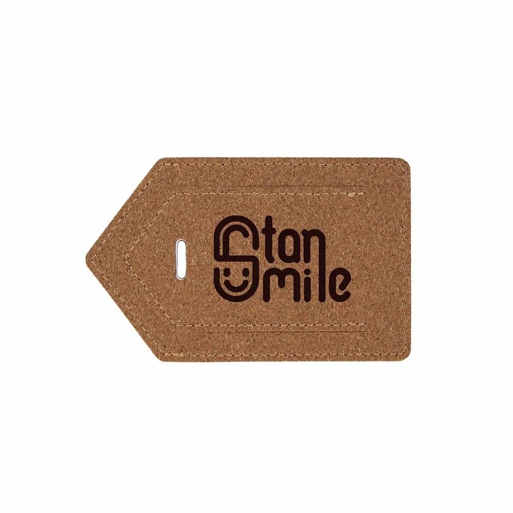 Eco Gepäckanhänger Cork- Braun