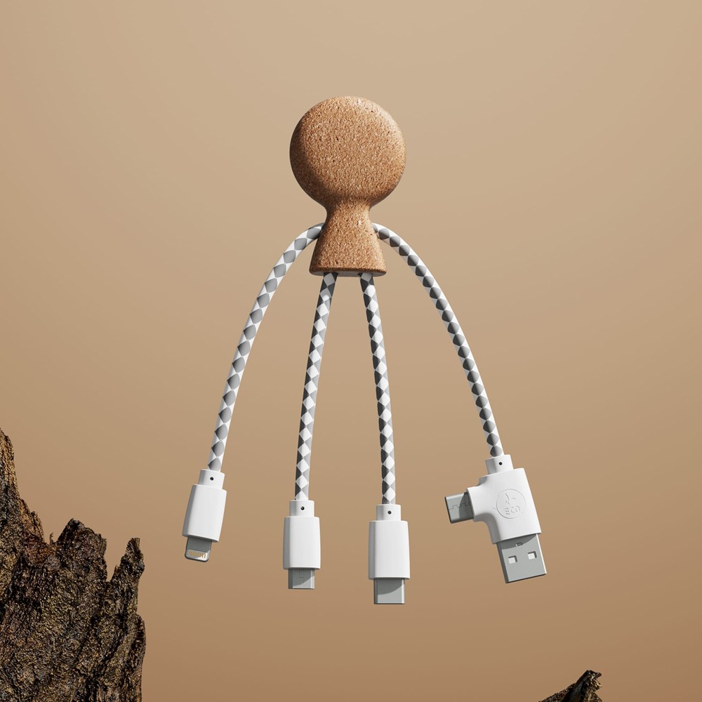 Xoopar Mr. Bio Cork Charging Cable
