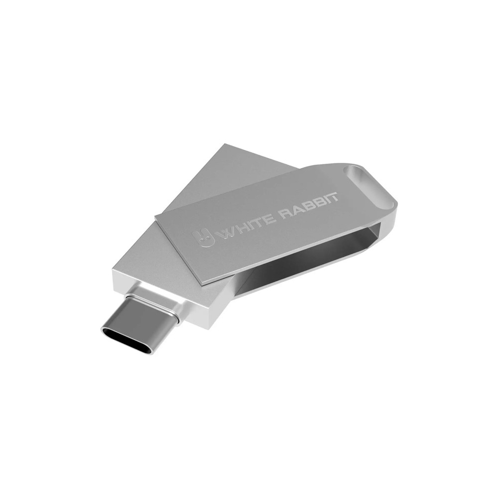 USB Stick Dual Twister-C 3.0- Silber- 64 GB 3.0
