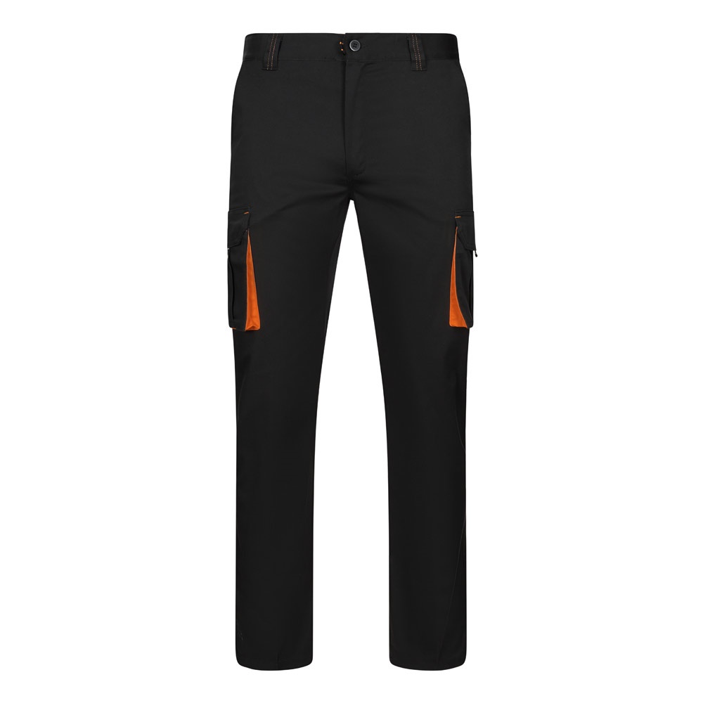 schwarz, orange